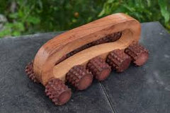 10 Tyre Wooden Massager For back pain and body pain