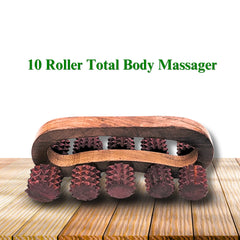 10 Tyre Wooden Massager For back pain and body pain
