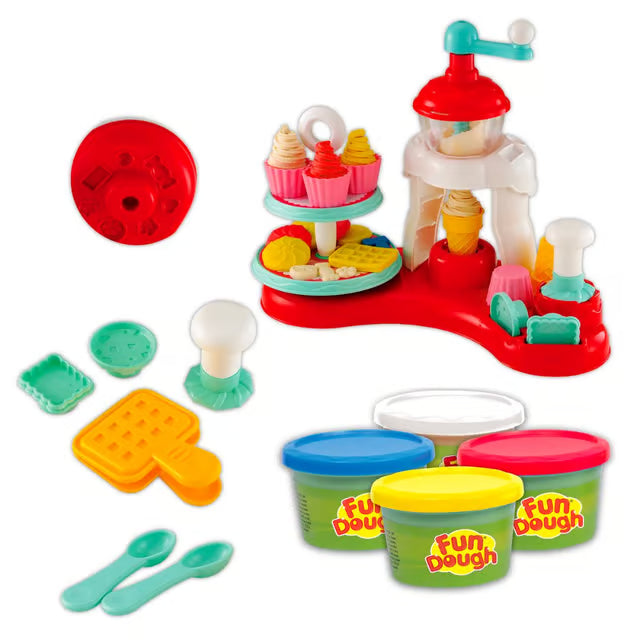 Fundough Funskool Fun Ice Cream Shop, Play Set for Kid