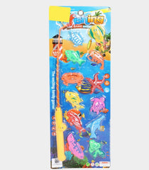 12 Piece Magnetic Rod Fishing Set - 12 Sea Animals