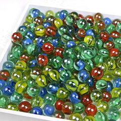 10 Pieces Playing Glass Marbles for Playing and Decoration Cat Eye Glass Kanche Marble Balls Goli for Kids