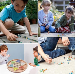 10 Pieces Playing Glass Marbles for Playing and Decoration Cat Eye Glass Kanche Marble Balls Goli for Kids