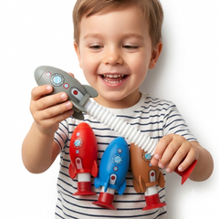 2 Pack Rocket Pop Tube Suction Cup Toys β Sensory & Fine Motor Fidget Toys for Toddlers-Any 2