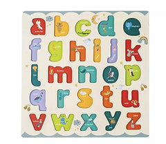 2 in 1 - Small abcd 3D Lacing Board and slate