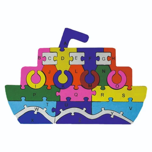 2 in 1 Animal Puzzle - Pack of 1 - Boat