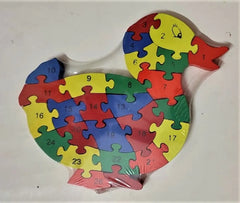 2 in 1 Animal Puzzle - Pack of 1 - Duck