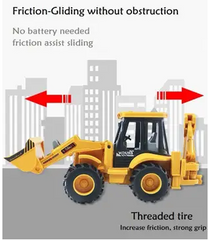 Unbreakable 2 in 1 Construction Trucks JCB Toy Vehicle