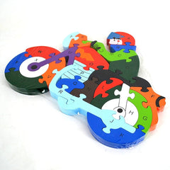 2 in 1 Animal Puzzle  - Pack of 1 - Bike