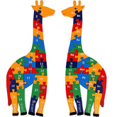 2 in 1 Animal Puzzle - Pack of 1 - giraffe Abc and 123
