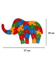 2 in 1 Animal Puzzle  - Pack of 1 - Elephant