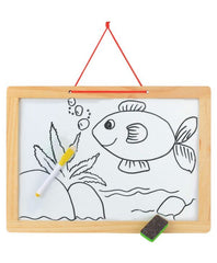 2 side Wooden Slate Small - size 10*7 inche