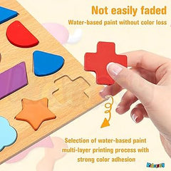 3D Shapes puzzle Board - mini board