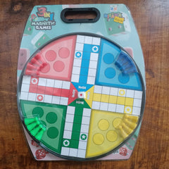3 IN 1 Magnetic Game set with Ludo, Cricket and Snake Ladder