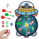 3 in 1 Thunder Strike Soft Dart Board With Gun - Random Design