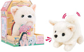 Soft House Puppy Dog That Walks and Barks with Lighting - Battery Operated - Random Colour