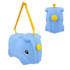 Kids Rideon Suitcase & Small Cabin Luggage Toys Storage - 18 liters Capacity- RED