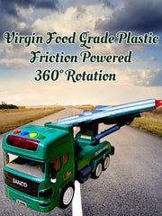 Friction-Powered Missile Launcher with 3 Brahmos Supersonic Missiles– Realistic Military Vehicle with 360° Rotating Launch Pad