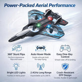 Premium L25 -RC Fighter Jet 360° Stunt Flip, 2.4GHz Easy-to-Fly Remote Control Plane for Kids & Adults