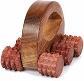 6 Tyre Wooden Massager For back pain and body pain