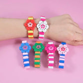 kids wooden Adjustabe watch - Bracelet - pack of 1