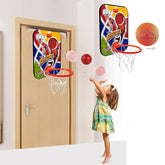 Basketball - Wall Mount Adjustable Basket Ball Kit for Kids BIG - Any 1 Random Design