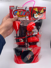 Kids Plastic Chilli Kitchen set Pretend Play