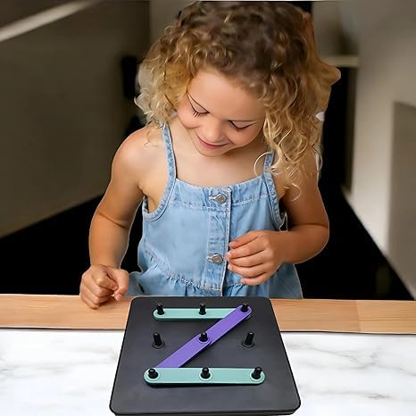 Alpha Numeric Puzzle Board for Kids 28 Pieces