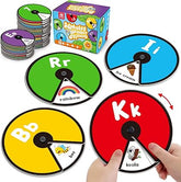 Alphabet Number Spinner - AlphaNumeric Spinner Educational Flashcard