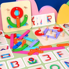 Alphabets Forming Board