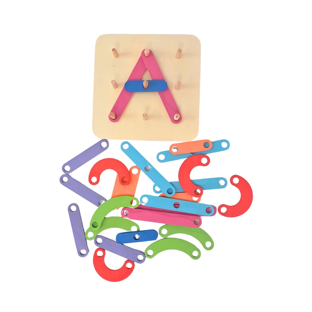 Alphabets Forming Board Puzzle