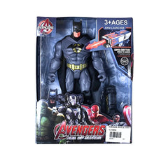 Avengers Hollywood Batman Toys - Superman Action Figure Toys with Launcher