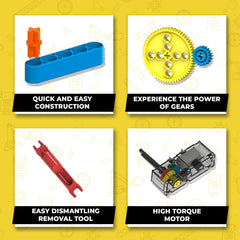 Blix 8in 1 Crawlers-Stem Toy, For 8+ Year Child, Educational Diy Building Set, Construction Toys