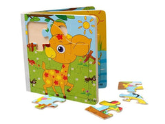 Wooden Book Puzzle - Random pack of 1