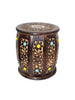 Brown wooden Antique Money Bank - Drum Bank - Small
