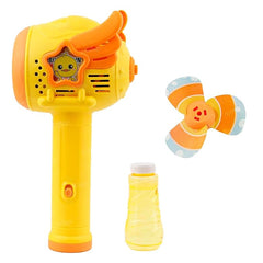 Bubble Gun for Kids Automatic Bubble Blower With Fan 1000 Bubbls in 1 Minute