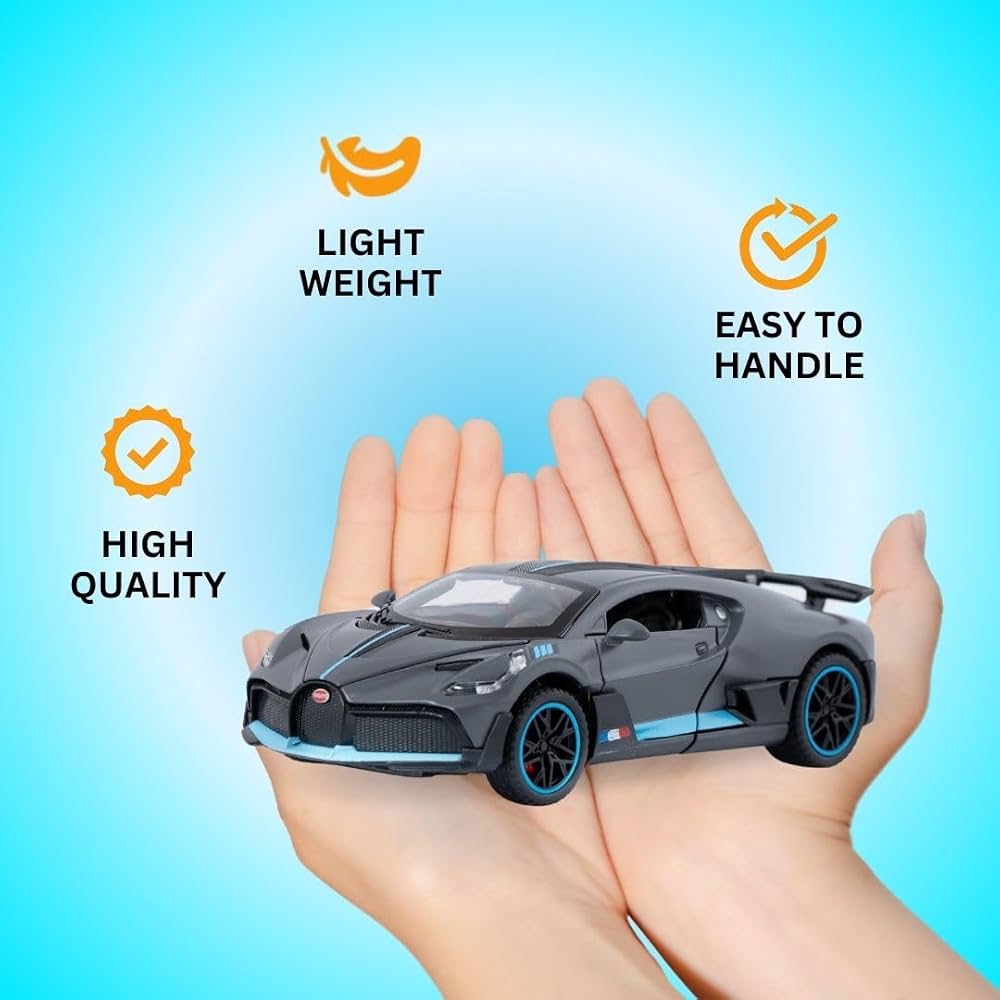 Bugatti Divo Die-Cast Toy Car 1:32 Scale with Light and Sound