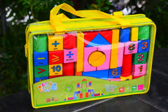 Building blocks  pack of a bag with small piece of wood to build