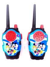 Cartoon Kids Walkie Talkie - Any Random Theme will be dispatched including Batteries