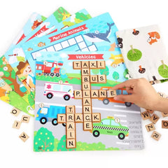 Childrens Cross word Game for 6 Years Kid