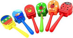 Clapper rattle - Pack of 1 - castanet