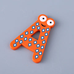 Colorful Wooden A-Z Alphabet Letters Fridge Magnets - set of 26 abcd magnet