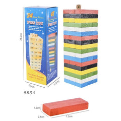Colorful Zenga Stack it pack it and go - small ( 48 pieces ) wiss toy