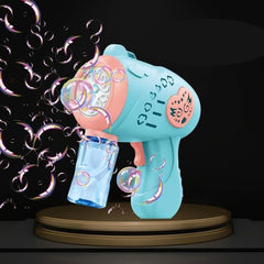 Colour Bubble Gun Machine for Kids | Automatic Bubble Gun | Leak-Proof Design, Fun Indoor/Outdoor
