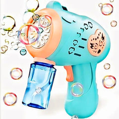 Colour Bubble Gun Machine for Kids | Automatic Bubble Gun | Leak-Proof Design, Fun Indoor/Outdoor