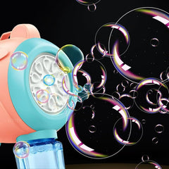 Colour Bubble Gun Machine for Kids | Automatic Bubble Gun | Leak-Proof Design, Fun Indoor/Outdoor