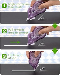 Correction Tape 12 Meter X 5 MM Whitener for Correction