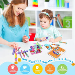 Creative Strip Puzzle - Two sided Wooden Jigsaw Puzzle