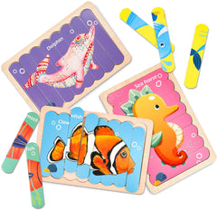 Creative Strip Puzzle - Two sided Wooden Jigsaw Puzzle