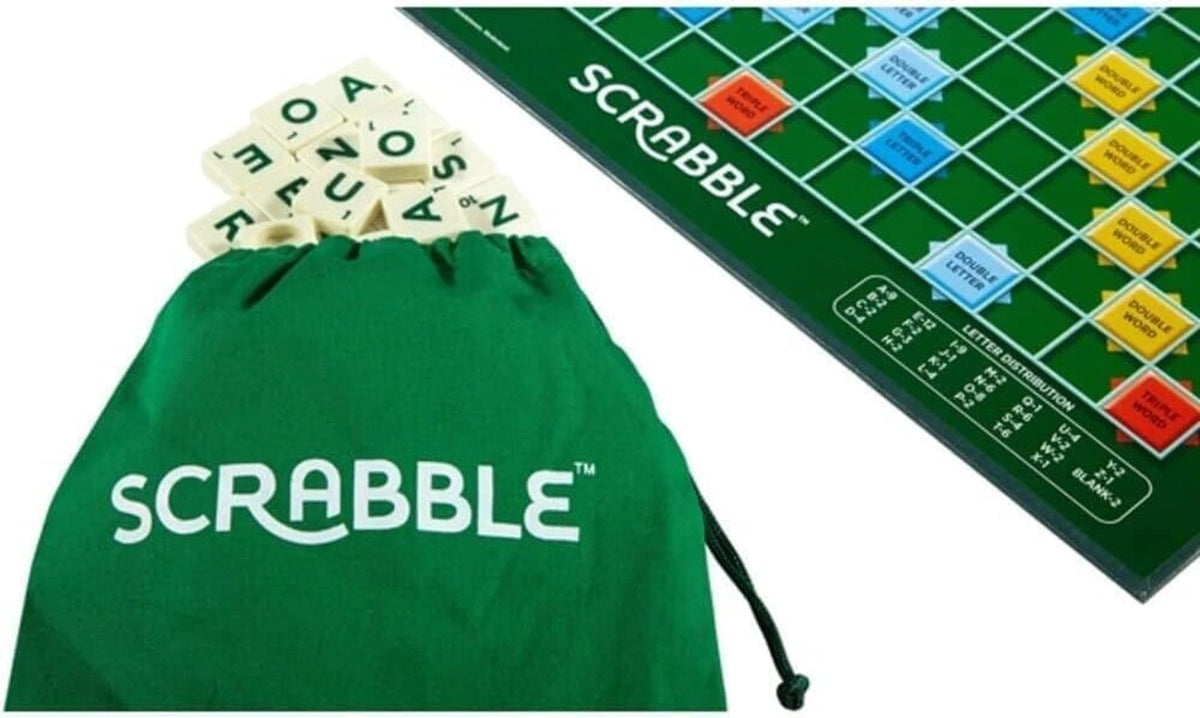 Scrabble Crossword Board Game - Educational, Word Games,Letters Game