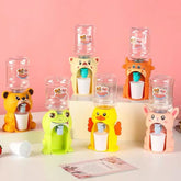 Cute Cartoon Vibrant Toy-Like Mini Water Dispenser Bottle Cooler Drinking Stand -Any 1